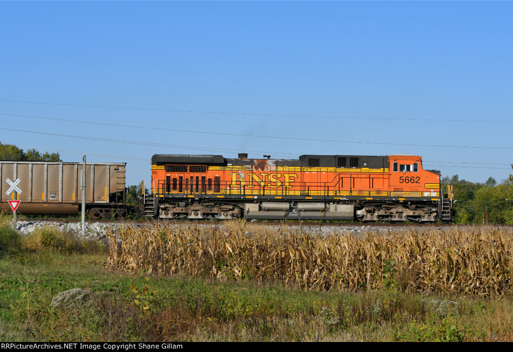 BNSF 5662 Roster shot